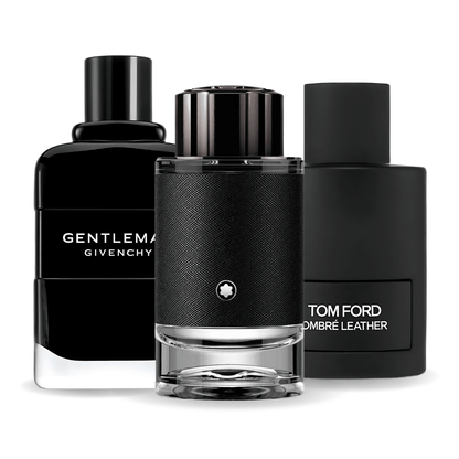 ZESTAW: TOM FORD OMBRE LEATHER, GIVENCHY GENTLEMAN, MONTBLANC EXPLORER